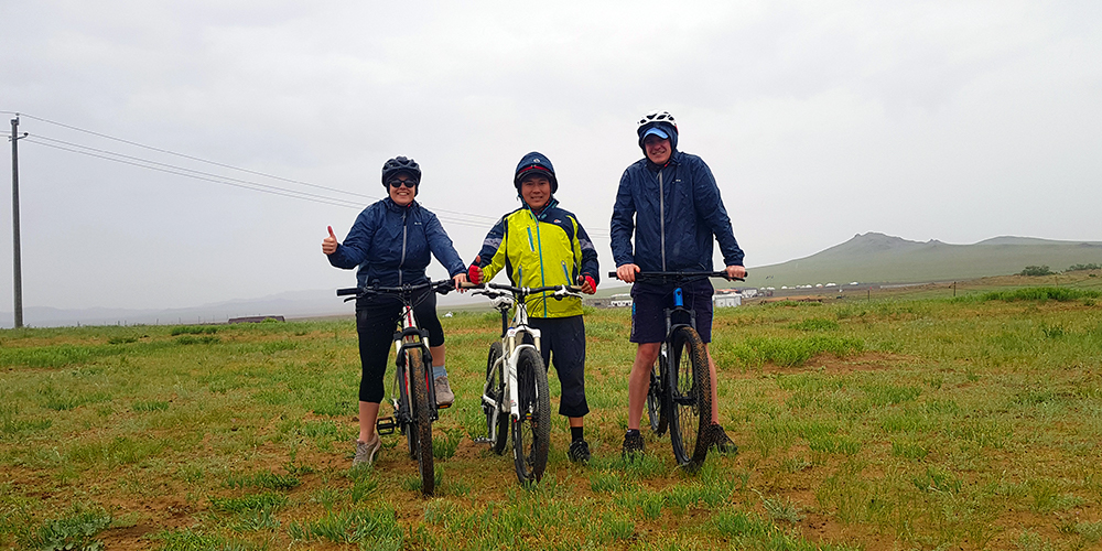 Mongolia biking experts organized 2 days Cycling trip to Khustai NP.